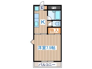 ハイツゆめ２１の物件間取画像